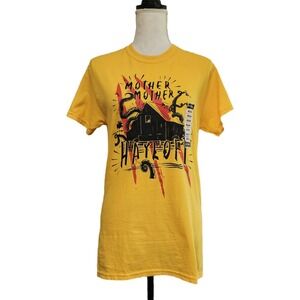 NWT Mother Mother Band Hayloft T-shirt Vibrant Yellow Women's Size M